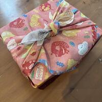 風呂敷が可愛い♪